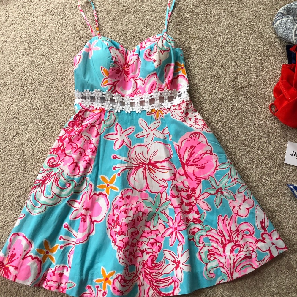 Lily Pulitzer floral dress